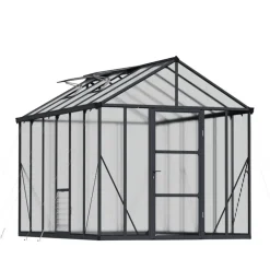 Växthus Glory Premium 9,2 m² Mörkgrå Canopia by Palram