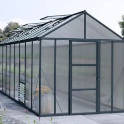 Växthus Glory Premium 15,3 m² Mörkgrå Canopia by Palram