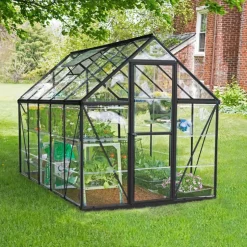 Växthus Harmony 5,7 m² Mörkgrå Canopia by Palram