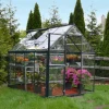Växthus Harmony 4,6 m² Mörkgrå Canopia by Palram