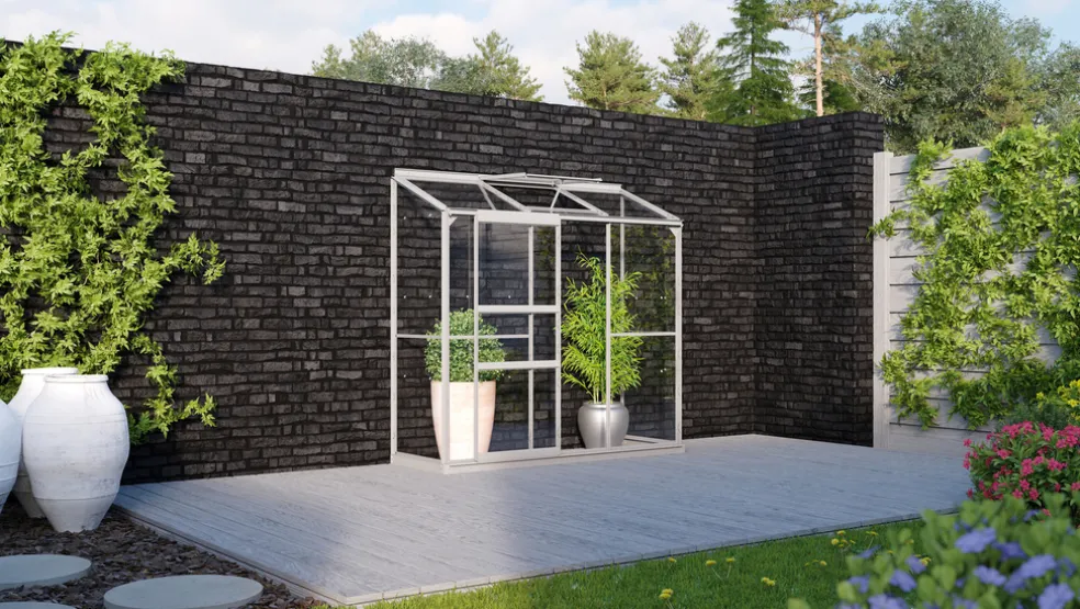 Växthus Ida 1300 Alu 1,3 m² Vitavia