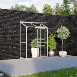 Växthus Ida 900 Alu Glas Sockel 0,9 m² Vitavia