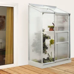 Växthus Ida 900 Alu Poly 0,9 m² Vitavia