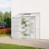 Växthus Ida 1300 Alu Poly Sockel 1,3 m² Vitavia