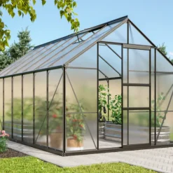 Växthus Merkur 11500 Svart Poly 11,5 m² Vitavia