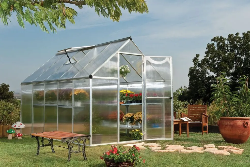 Växthus Mythos 5,7 m² Silver Canopia by Palram