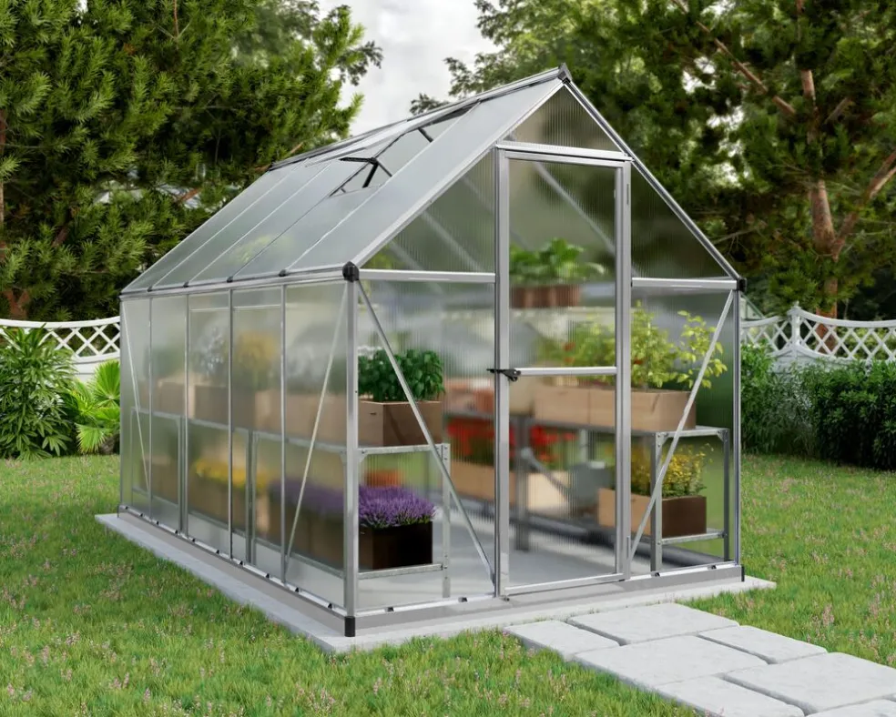 Växthus Mythos 5,7 m² Silver Canopia by Palram