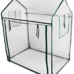Växthus t/pallkrage 115 x 76 x 110/130 cm