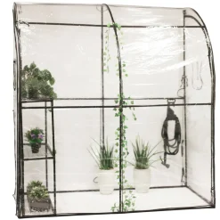 Växthus t/vägg 200 x 215 x 100 cm Hortus
