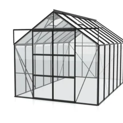 Växthus Uranus 11500 Svart Glas 11,5 m² Vitavia