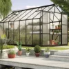 Växthus Uranus 11500 Svart Poly 11,5 m² Vitavia