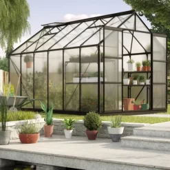 Växthus Uranus 9900 Svart Poly 9,9 m² Vitavia