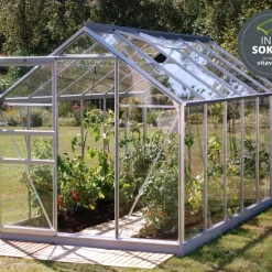 Växthus Venus 7500 Alu Glas Sockel 7,5 m² Vitavia