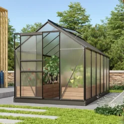 Växthus Venus 7500 Svart Poly 7,5 m² Vitavia
