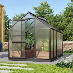 Växthus Venus 6200 Svart Poly 6,2 m² Vitavia