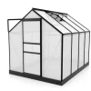 Växthus Venus 5000 Svart Poly Sockel 5 m² Vitavia